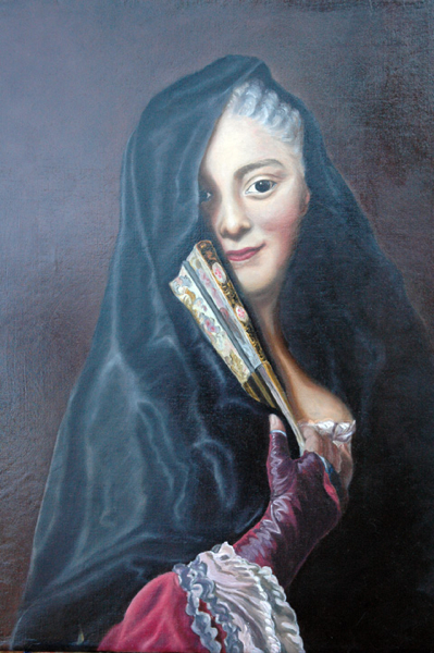 La Dame au voile : Alexander Roslin - XVIIIème